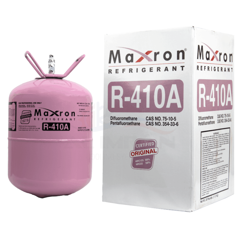 Maxron R410A refrigerant gas cylinder