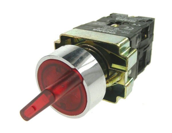 Buy Quality Rotary Switch Red Illuminated 2 Way Short Handle - SYSTEM ...