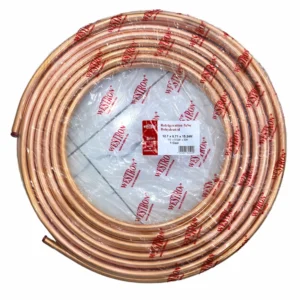 Copper pipe coils 1/8 inch 15m for refrigeration, HVAC, and precision systems with flexible durable tubing supplied by System Star Technologies Limited in East Africa