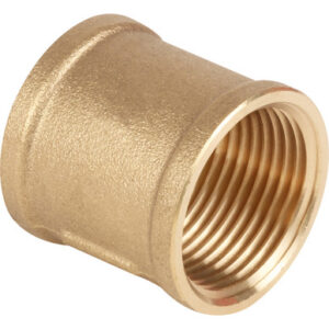 Brass socket 1/4 inch pipe fitting for plumbing and industrial piping systems supplied in Kenya Uganda and Tanzania