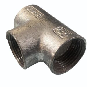 GI tee 2 inch galvanized iron pipe fitting for plumbing and industrial piping systems providing three way flow distribution in Kenya Uganda and Tanzania