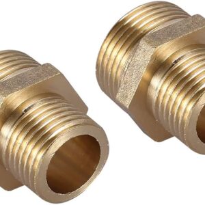 High-quality brass nipple used for extending and connecting threaded pipes in plumbing, HVAC, gas, and industrial systems with corrosion-resistant brass material in Kenya, Uganda, and Tanzania.