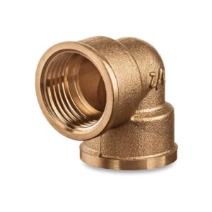 Durable brass elbow fitting used to change pipe direction in plumbing, HVAC, gas, and industrial systems, corrosion-resistant brass connector in Kenya, Uganda, and Tanzania