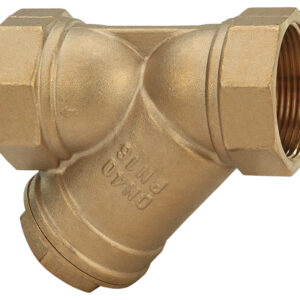 Y strainer valve installation for water treatment plants East Africa