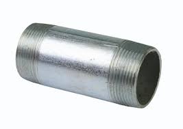 GI nipple 1 1/2 inch galvanized iron pipe fitting for plumbing and industrial piping systems supplied in Kenya Uganda and Tanzania