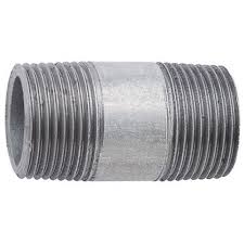 GI nipple 1 inch galvanized iron pipe fitting for plumbing and industrial piping systems supplied in Kenya Uganda and Tanzania