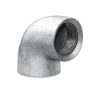 GI elbow 1 1/4 inch galvanized iron pipe fitting for plumbing and industrial piping systems providing 90 degree flow direction change in Kenya Uganda and Tanzania