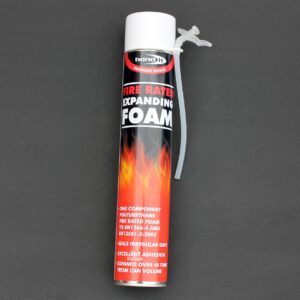 Fire rated PU foam expanding insulation and sealing material for construction and fire stopping applications supplied by System Star Industrial in East Africa