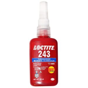 loctite 243 threadlocker blue medium strength adhesive for bolts nuts vibration resistant industrial use in Kenya Uganda and Tanzania