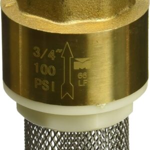 foot valve non return valve with strainer for pump suction line borehole irrigation system durable used in Kenya Uganda and Tanzania