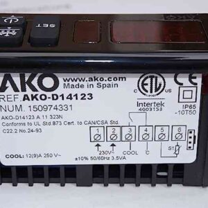 AKO single temperature controller digital controller used for refrigeration, cold rooms, chillers, and HVAC systems supplied by System Star Industrial in East Africa