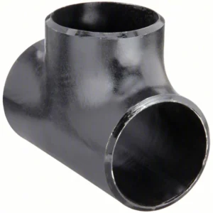 Carbon steel tee 1 1/2 inch pipe fitting for industrial and high pressure piping systems used in Kenya Uganda and Tanzania