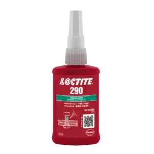 LOCTITE 290 wicking grade threadlockers used for locking pre-assembled bolts, nuts, screws, and threaded fasteners in industrial maintenance and engineering applications supplied by System Star Industrial in East Africa.