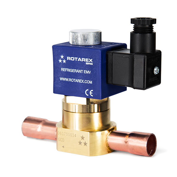 Solenoid valve used for HVAC systems, refrigeration flow control, industrial automation, and fluid management supplied by System Star Industrial in East Africa