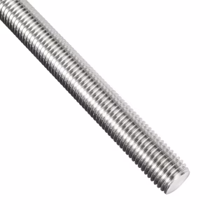 M8 threaded rod steel fastener for construction, electrical, and industrial support applications supplied by System Star Industrial in East Africa