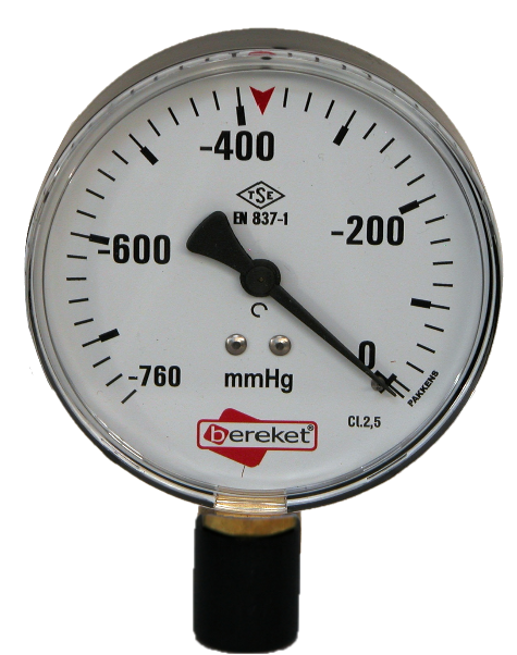 Vacuum pressure gauges used for HVAC systems, refrigeration maintenance, vacuum pump monitoring, and industrial pressure measurement supplied by System Star Industrial in East Africa