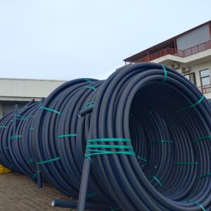 HDPE roll 3 inch flexible plastic pipe coil for water irrigation and agricultural applications corrosion resistant used in Kenya Uganda and Tanzania