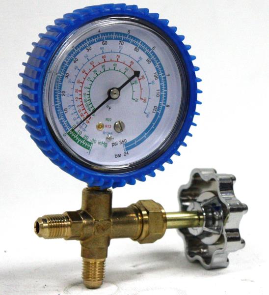 R22 manifold gauge used for HVAC servicing, refrigeration pressure testing, refrigerant charging, and air conditioning maintenance supplied by System Star Industrial in East Africa