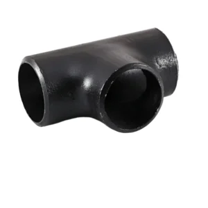 Carbon steel tee 3/4 inch pipe fitting for industrial and high pressure piping systems used in Kenya Uganda and Tanzania