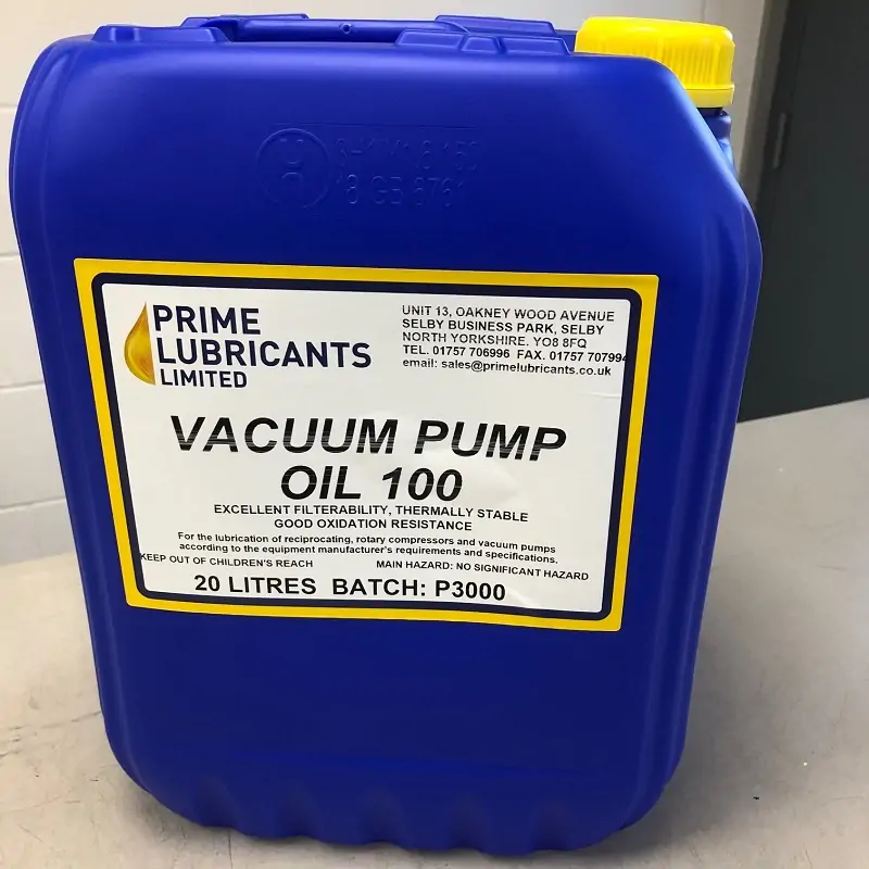 Vacuum Oil VG100 used for industrial vacuum pumps, refrigeration systems, laboratory equipment, and manufacturing machinery supplied by System Star Industrial in East Africa