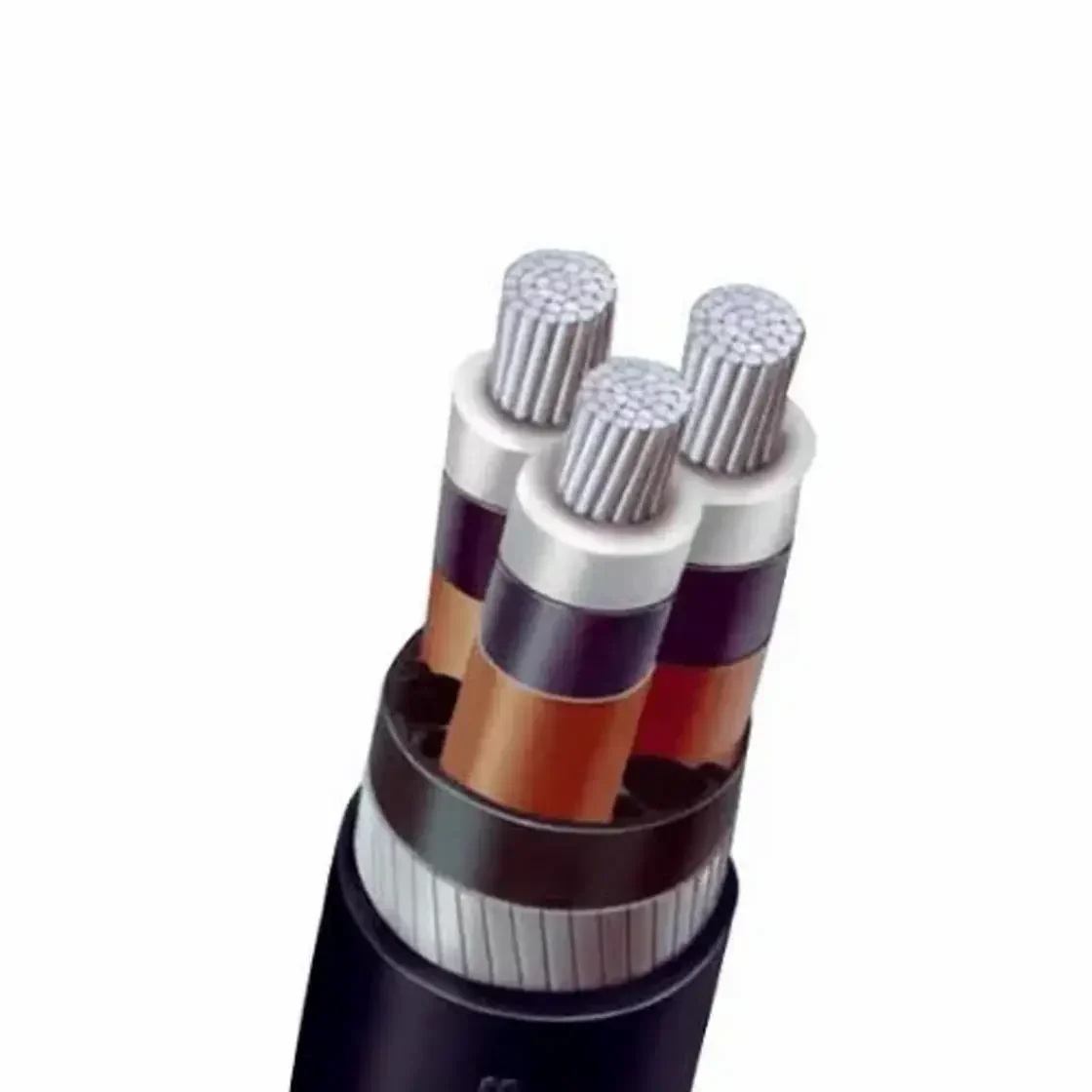 HT cables used for medium and high-voltage electrical power transmission in substations, industrial plants, power distribution systems, and infrastructure projects supplied by System Star Industrial in East Africa.
