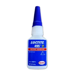 Loctite 495 Instant Adhesive supplied by System Star Industrial for rapid bonding of plastics, rubber, metals, ceramics, electronics, and industrial components across Kenya, Uganda, and Tanzania.