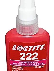 Loctite 222 Threadlocker supplied by System Star Industrial for low-strength locking of small screws, electronics components, laboratory equipment, and precision mechanical assemblies across Kenya, Uganda, and Tanzania.