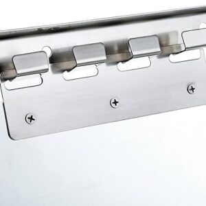 Curtain strip holder used for mounting PVC strip curtains in cold rooms, warehouses, food processing facilities, and industrial buildings in Kenya, Uganda, and Tanzania supplied by System Star Industrial.