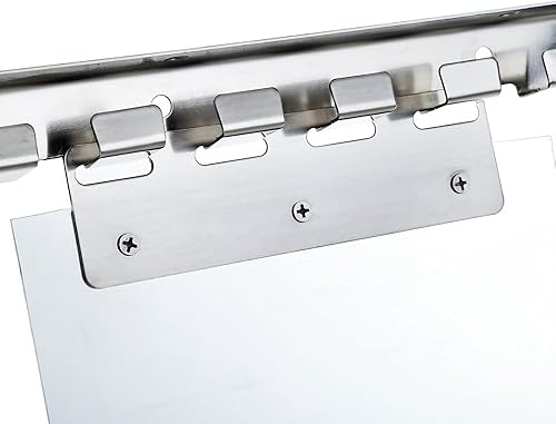 Curtain strip holder used for mounting PVC strip curtains in cold rooms, warehouses, food processing facilities, and industrial buildings in Kenya, Uganda, and Tanzania supplied by System Star Industrial.