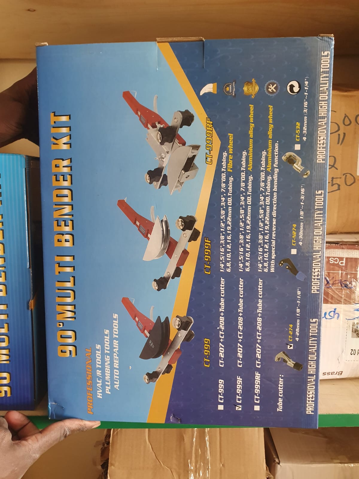 Multi bender kit used in construction, plumbing, HVAC systems, automotive workshops, and metal fabrication for precise bending of pipes and tubes supplied by System Star Industrial in East Africa.