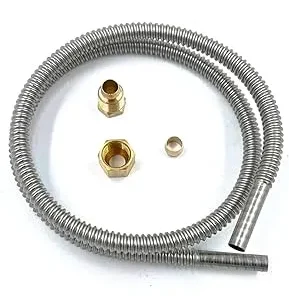 Burner flexible hose for BT18L burners used for safe fuel transfer in boilers, furnaces, and industrial heating systems in Kenya, Uganda, and Tanzania supplied by System Star Industrial.