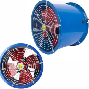 Axial pipe type fan supplied by System Star Industrial for HVAC systems, industrial ventilation, ducting networks, warehouses, tunnels, and air extraction applications across Kenya, Uganda, and Tanzania.