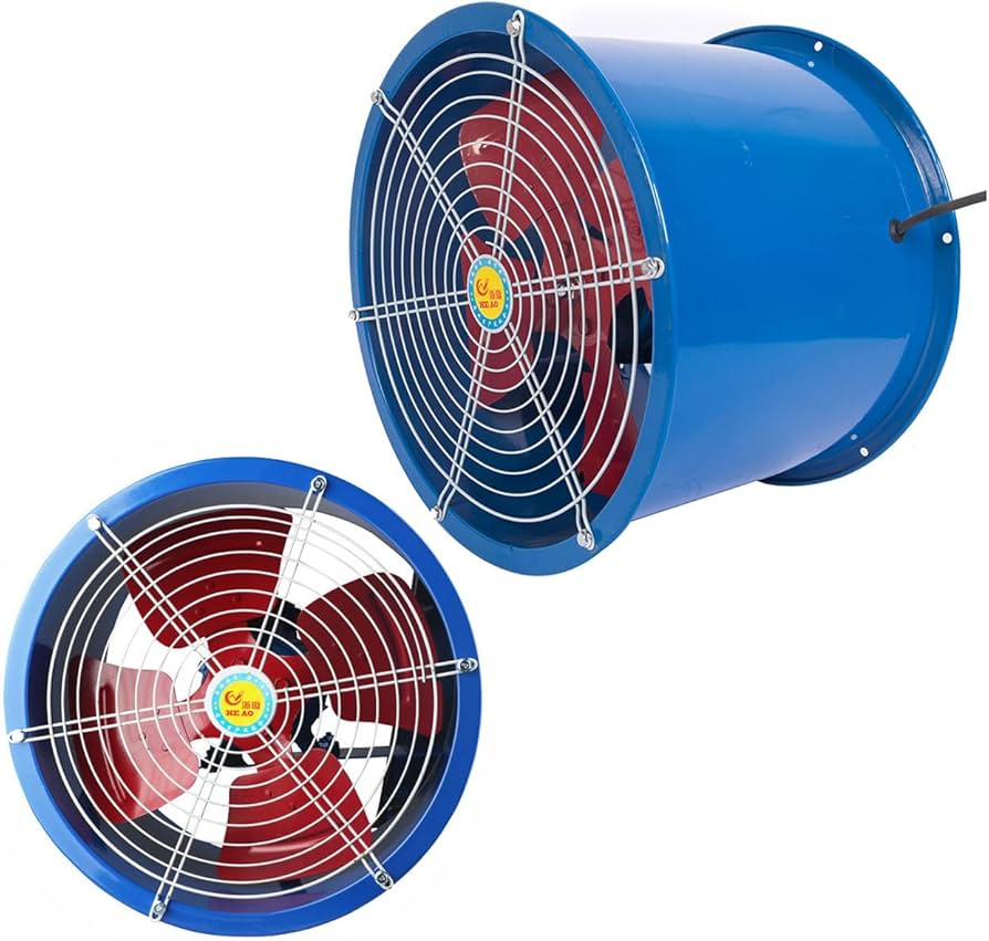 Axial pipe type fan supplied by System Star Industrial for HVAC systems, industrial ventilation, ducting networks, warehouses, tunnels, and air extraction applications across Kenya, Uganda, and Tanzania.