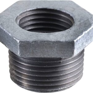 Hexagon Bushing threaded reducing fitting for plumbing, industrial piping, HVAC, water supply, and irrigation applications in Kenya, Uganda, and Tanzania supplied by System Star Industrial.
