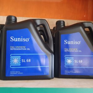 Suniso SL 68 refrigeration oil use for lubrication in HVAC systems, cold rooms, chillers, and industrial refrigeration equipment in Kenya, Uganda, and Tanzania supplied by System Star Industrial.