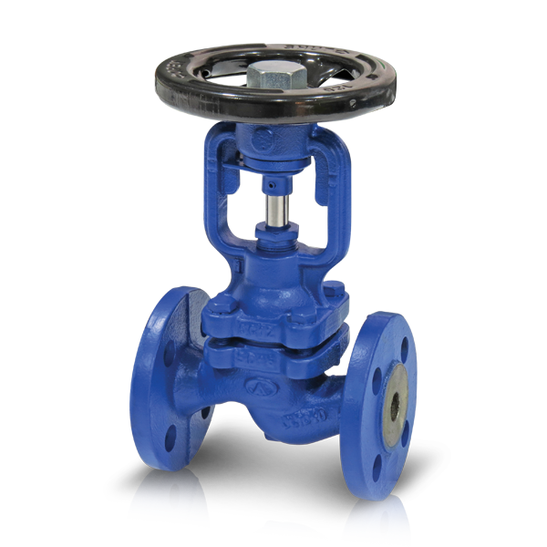 Bellow sealed globe valve used for leak-free flow control in steam systems, chemical plants, HVAC networks, and industrial applications in Kenya, Uganda, and Tanzania supplied by System Star Industrial.