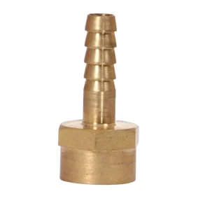 Brass female gas nozzle used for connecting LPG, natural gas, burner, boiler, laboratory, and industrial gas systems in Kenya, Uganda, and Tanzania supplied by System Star Industrial.