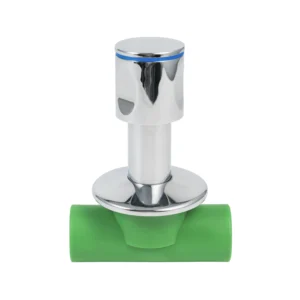 High-quality PPR concealed valve with brass internal components used for concealed hot and cold water plumbing, HVAC, and modern building water supply systems across Kenya, Uganda, and Tanzania, supplied by System Star Industrial.
