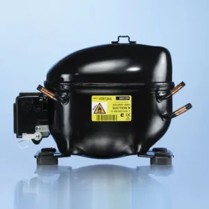 Danfoss Secop 1/4 HP compressor supplied by System Star Industrial for refrigerators, freezers, display chillers, beverage coolers, and light commercial refrigeration systems across Kenya, Uganda, and Tanzania.