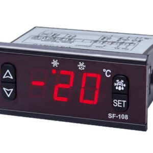 SF-108 digital temperature controller for cold rooms, refrigeration systems, freezers, chillers, and HVAC equipment in Kenya, Uganda, and Tanzania supplied by System Star Industrial.