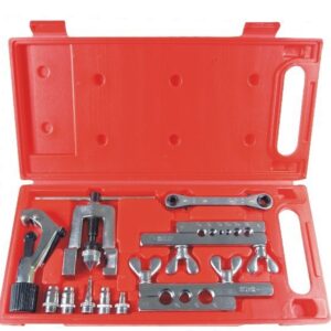 Flarings kits used for creating precise flare connections on copper tubing for HVAC installation, refrigeration servicing, plumbing, and cold room construction supplied by System Star Industrial in East Africa.