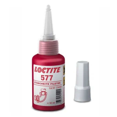 Loctite 577 Thread Sealant supplied by System Star Industrial for sealing threaded metal pipes, fittings, hydraulic systems, pneumatic systems, pumps, compressors, and industrial piping applications across Kenya, Uganda, and Tanzania.