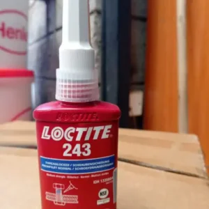 Loctite 243 Threadlocker supplied by System Star Industrial for securing bolts, nuts, screws, and threaded fasteners in automotive, industrial, HVAC, and machinery applications across Kenya, Uganda, and Tanzania.