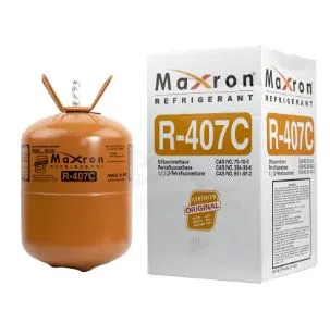 Maxron R407C refrigerant gas used in air conditioning systems, chillers, cold rooms, and R22 retrofit refrigeration systems in Kenya, Uganda, and Tanzania supplied by System Star Industrial.
