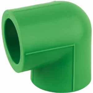 High-quality PPR 90° elbow used for changing the direction of hot and cold water pipelines by 90 degrees in plumbing, HVAC, and industrial piping systems across Kenya, Uganda, and Tanzania, supplied by System Star Industrial.