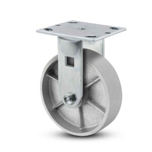 Steel castor wheel for heavy-duty trolleys, machinery, warehouse equipment, engineering workshops, and industrial material handling applications in Kenya, Uganda, and Tanzania supplied by System Star Industrial.