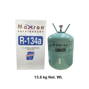 Maxron R134A refrigerant gas used in refrigerators, chillers, automotive air conditioning systems, and commercial refrigeration equipment in Kenya, Uganda, and Tanzania supplied by System Star Industrial.