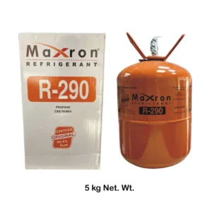 Maxron R290 refrigerant gas used in cold rooms, freezers, refrigerators, and commercial refrigeration systems in Kenya, Uganda, and Tanzania supplied by System Star Industrial.