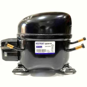Weston R134a compressor supplied by System Star Industrial for refrigerators, freezers, chillers, and light commercial refrigeration systems across Kenya, Uganda, and Tanzania.