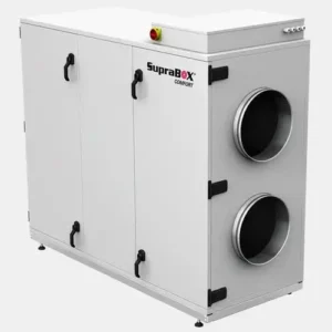 Heat recovery unit used for energy-efficient ventilation and heat exchange in commercial buildings, hospitals, hotels, and industrial facilities in Kenya, Uganda, and Tanzania supplied by System Star Industrial.